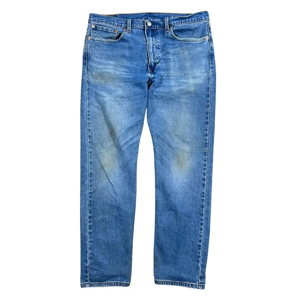 Levi’s 502 Regular Taper Jeans 36x30 Men’s Blue Denim Pants Medium Wash